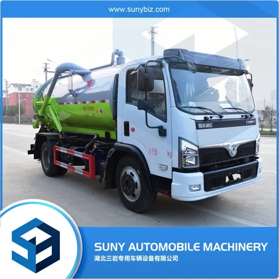 Used Isuzu 6cbm Special Sewer Suction Vehicle for Sale 